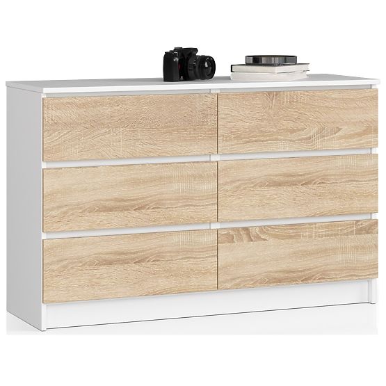 COMÒ K120 6 CASSETTI CLP PK BIANCO / SONOMA