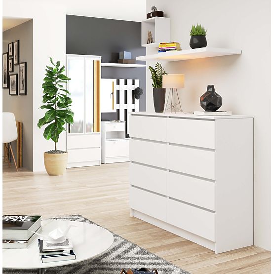 COMÒ K120 8 CASSETTI BIANCO