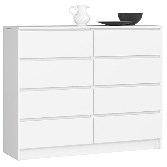 COMÒ K120 8 CASSETTI BIANCO