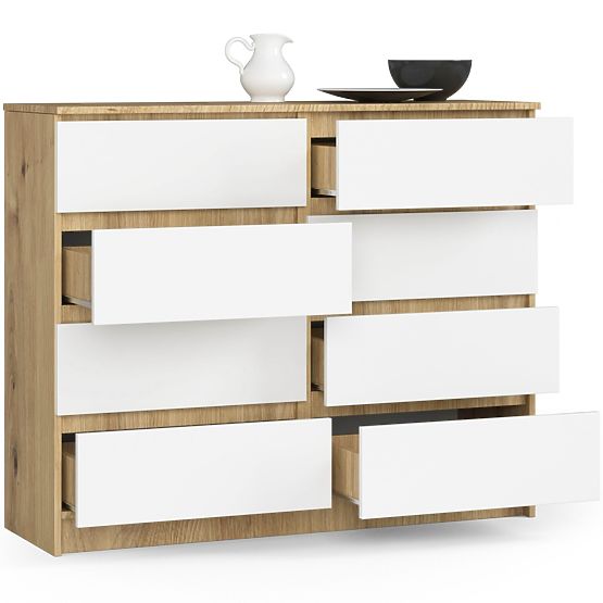 COMÒ K120 8SZ CLP PK ROVERE ARTISAN / BIANCO