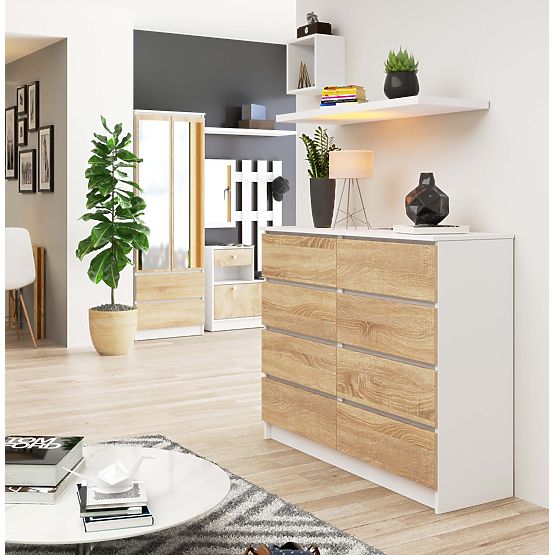 COMÒ K120 8SZ PK BIANCO / SONOMA