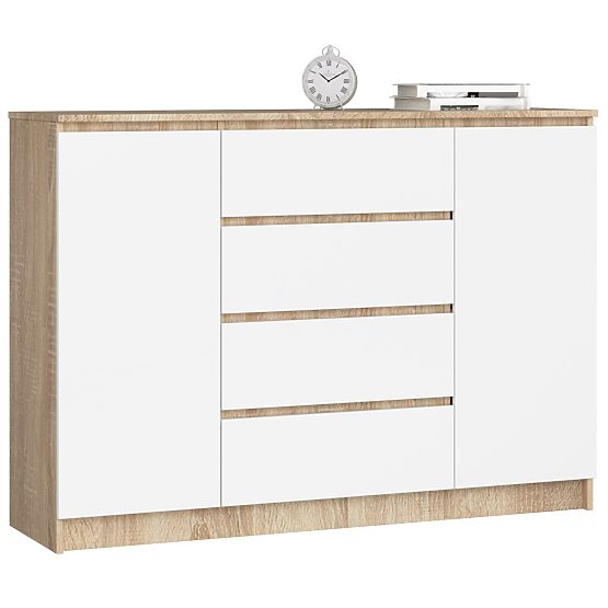 COMÒ K140 2D 4SZ CLP PK ROVERE SONOMA / BIANCO