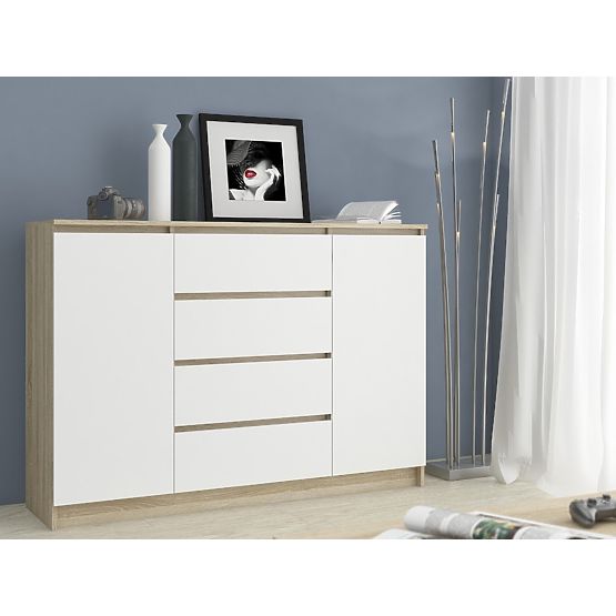 COMÒ K140 2D 4SZ CLP PK ROVERE SONOMA / BIANCO