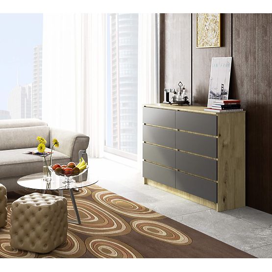 COMÒ K140 8SZ CLP ROVERE ARTISAN / GRIGIO