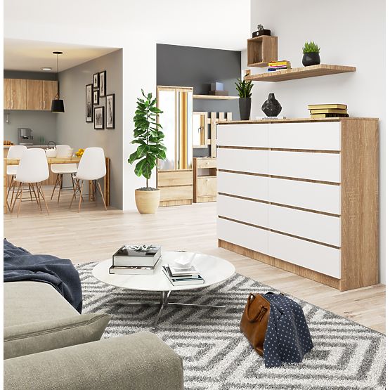 COMÒ K160 10SZ CLP PK ROVERE SONOMA / BIANCO