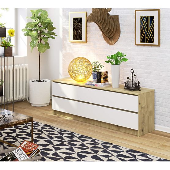 COMÒ K160 4SZ CLP PK ROVERE ARTISAN / BIANCO