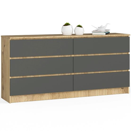 COMÒ K160 6SZ CLP ROVERE ARTISAN / GRIGIO
