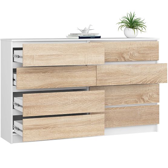 COMÒ K160 8SZ CLP PK BIANCO / ROVERE SONOMA