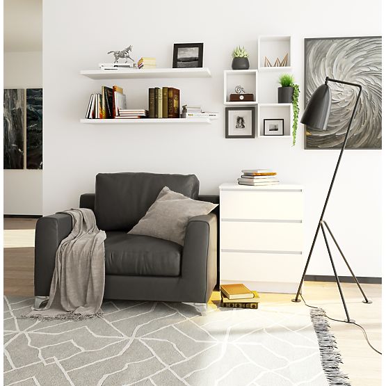 COMÒ K60 3 CASSETTI CLP BIANCO