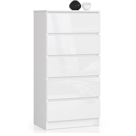 COMÒ K60 5 CASSETTI CLP PK BIANCO LUCIDO