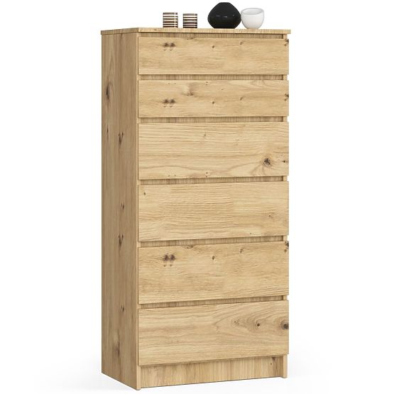 COMÒ K60 6 CASSETTI CLP PK ROVERE ARTIGIANO