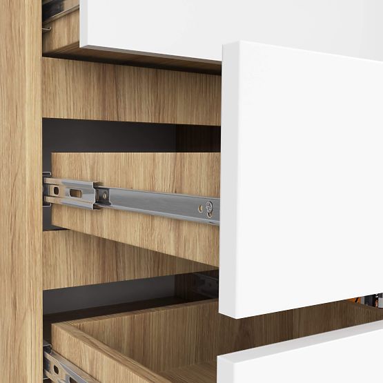 COMÒ K80 1D 5SZ PK ROVERE ARTISAN / BIANCO