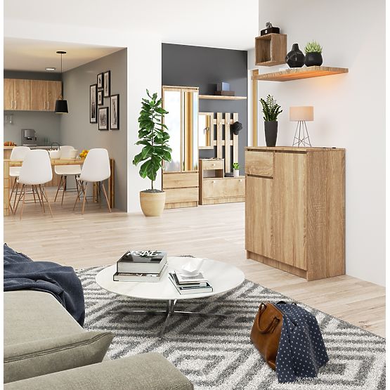 COMÒ K80 2D 1SZ CLP PK ROVERE SONOMA