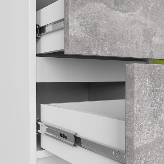 COMÒ K80 JERRY 1D 3SZ PK BIANCO / CEMENTO