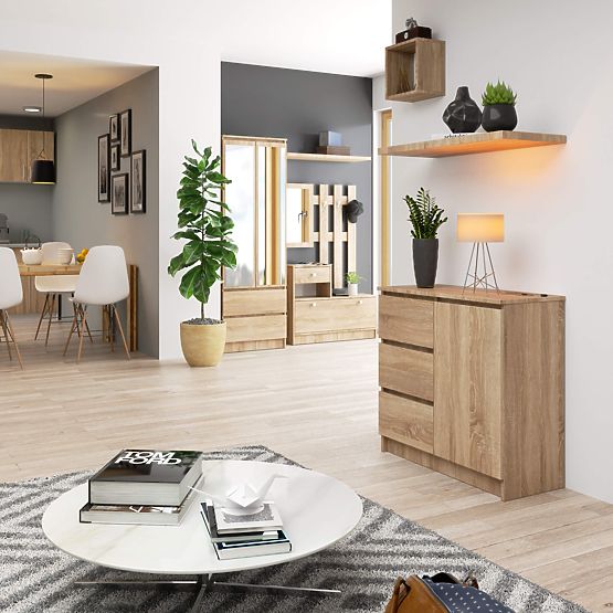 COMÒ K80 JERRY 1D 3SZ PK ROVERE SONOMA