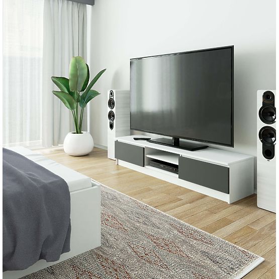 COMÒ TV K160 CLP BIANCO / GRIGIO