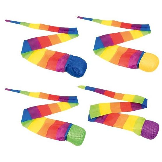 Cometa da lancio - palla arcobaleno