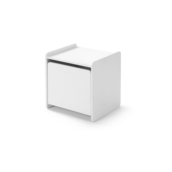 Comodino bianco Kiddy