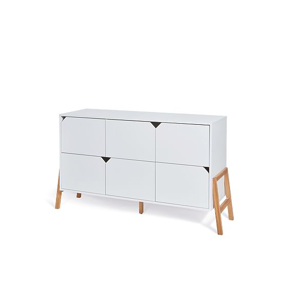 Comodino Lotti - 6 cassetti