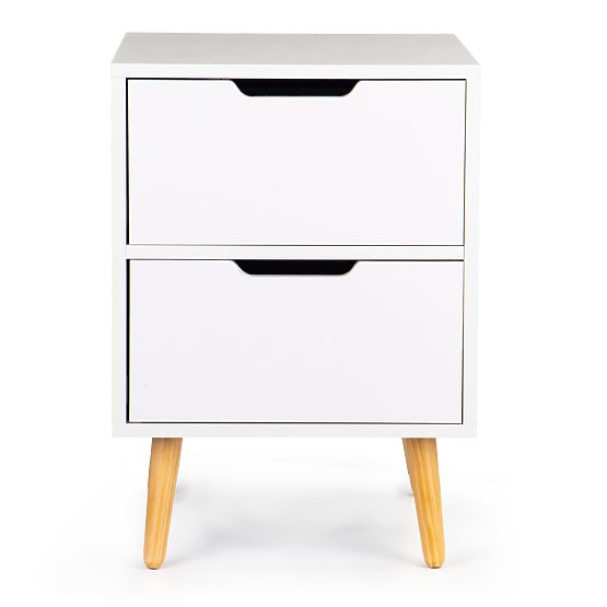 Comodino NORLA bianco