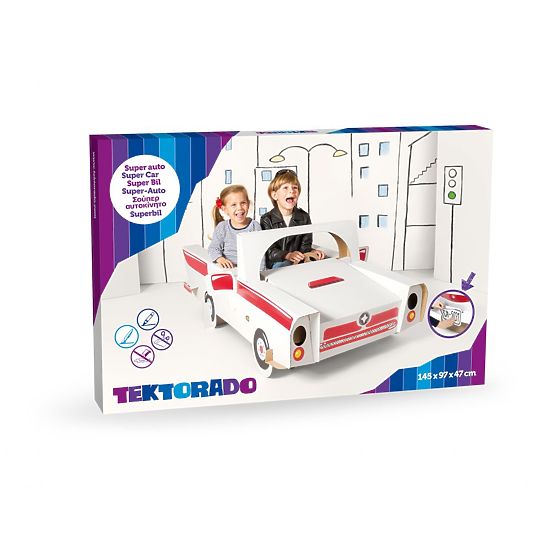 Convertibile veloce in cartone