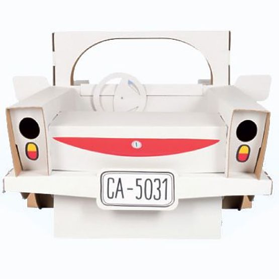 Convertibile veloce in cartone