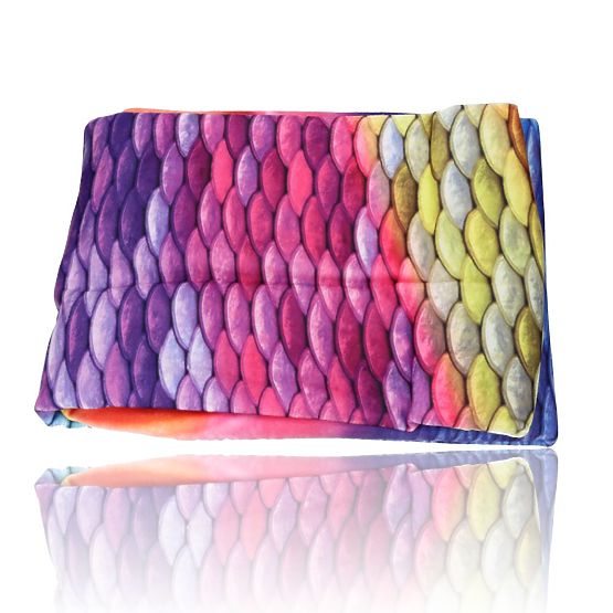 Coperta a forma di sirena Rainbow