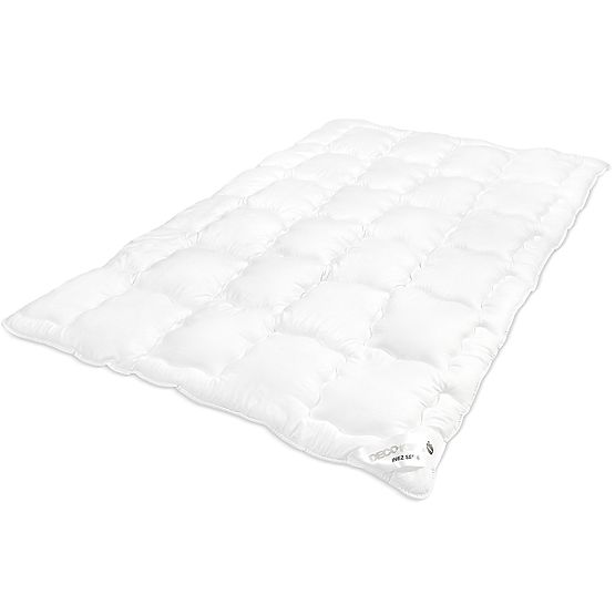 Coperta INEZ colore bianco caro stile classico decoking