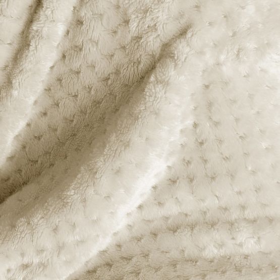 Coperta SHLEEPY colore beige jacquard classico 130x180