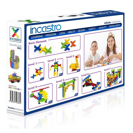 Costruzioni Incastro, 200 pezzi