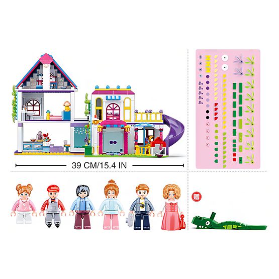 Costruzioni Sluban Girls Dream M38-B0974 - Villa Divertente