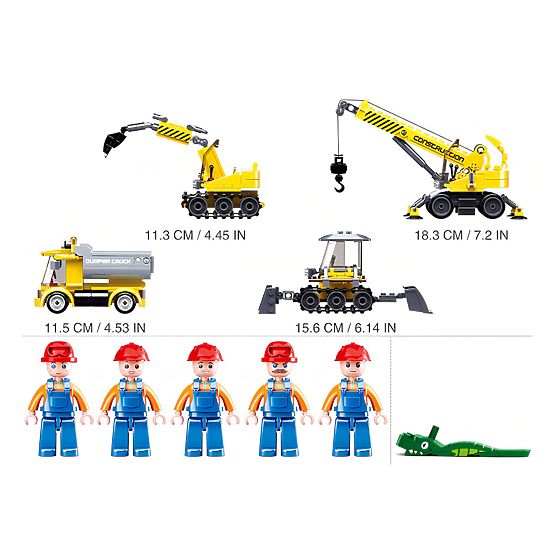 Costruzioni Sluban Town Costruttori M38-B0810 - Cantiere