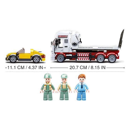 Costruzioni Sluban Town M38-B0879 - Carro attrezzi con cassone ribaltabile