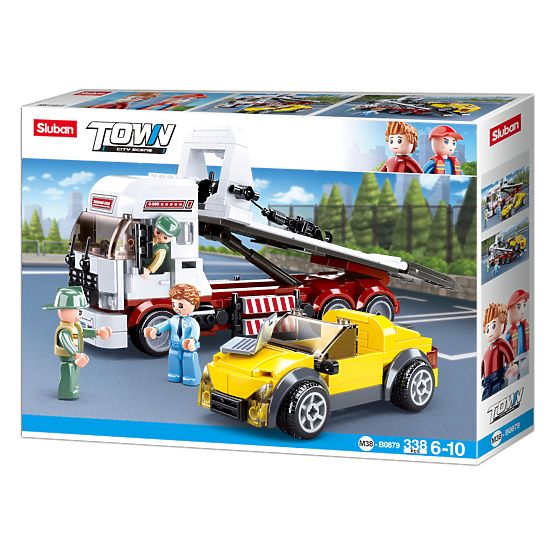 Costruzioni Sluban Town M38-B0879 - Carro attrezzi con cassone ribaltabile