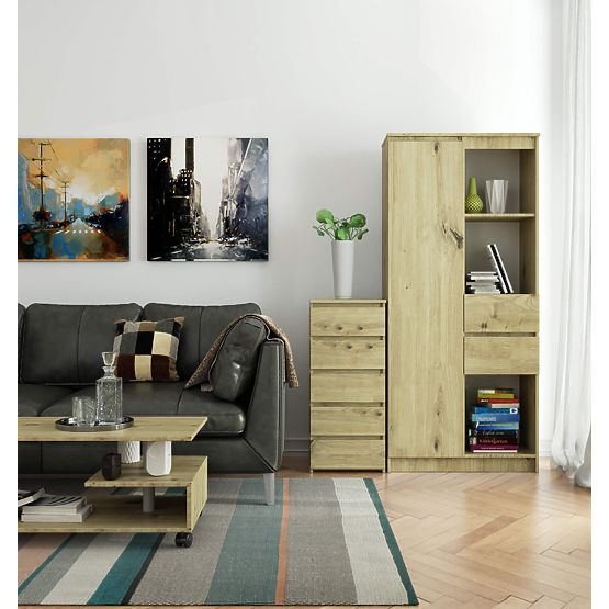 CREDENZA CL5 PK ROVERE ARTIGIANALE