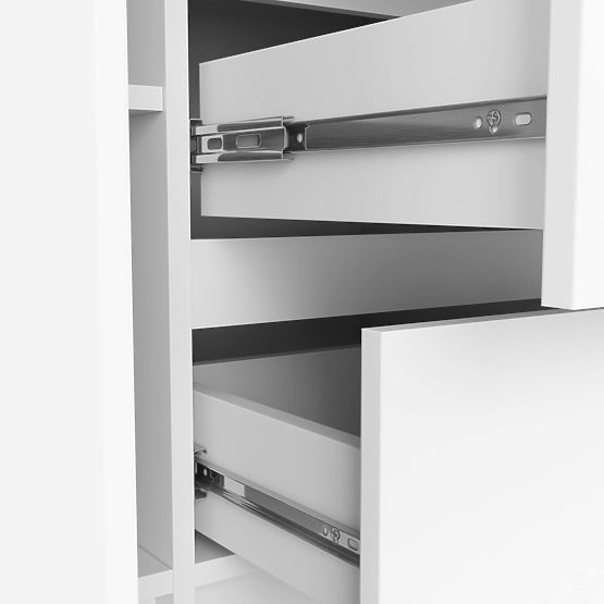 CREDENZA K100 2D 3SZ PK BIANCA