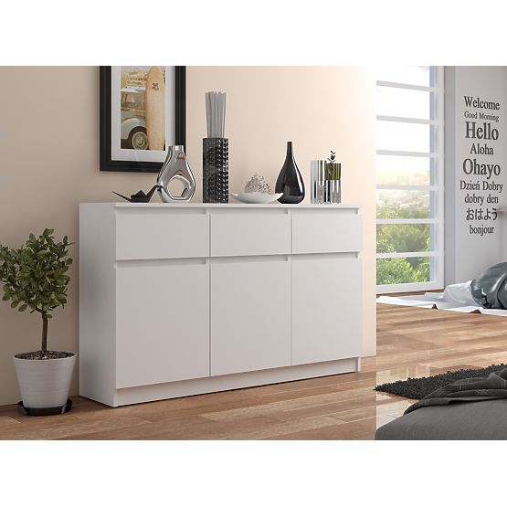 CREDENZA K140 3D 3SZ CLP PK BIANCA