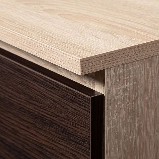 CREDENZA K140 3D 3SZ CLP PK SONOMA / WENGE