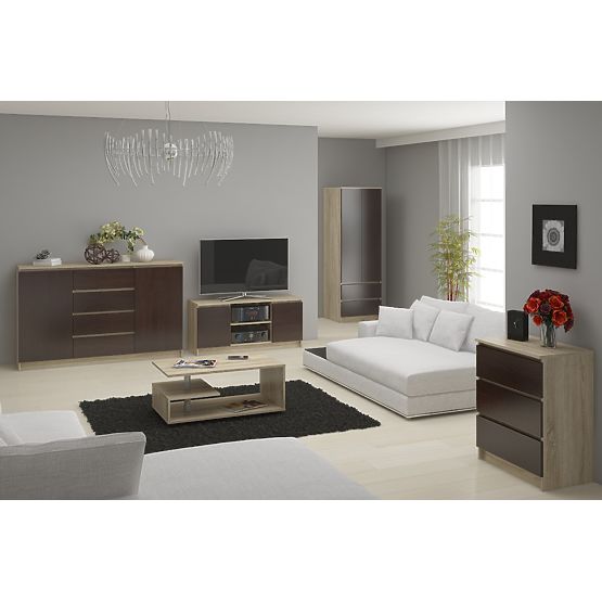 CREDENZA K140 3D 3SZ CLP PK SONOMA / WENGE