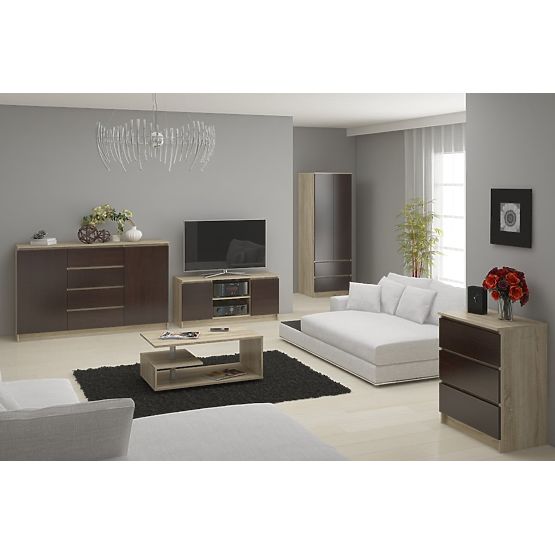 CREDENZA K140 3D 3SZ CLP PK SONOMA / WENGE