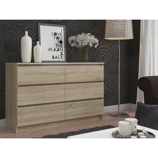 CREDENZA K140 6SZ CLP ROVERE SONOMA