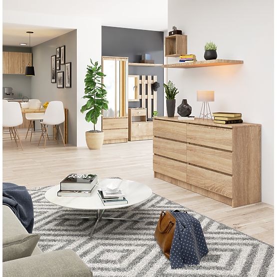 CREDENZA K140 6SZ CLP ROVERE SONOMA