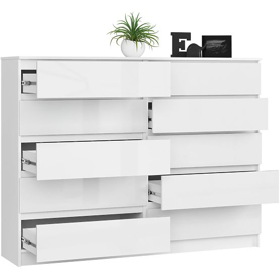 CREDENZA K160 10SZ CLP PK BIANCO LUCIDO