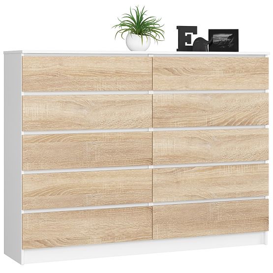 CREDENZA K160 10SZ CLP PK BIANCO / SONOMA