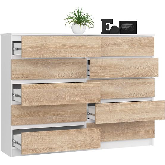 CREDENZA K160 10SZ CLP PK BIANCO / SONOMA