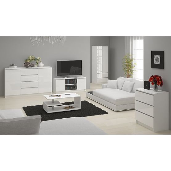 CREDENZA K160 2D 4SZ CLP PK BIANCO LUCIDO