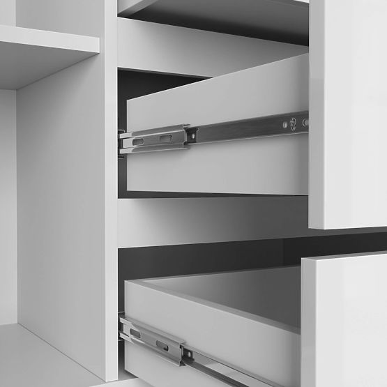 CREDENZA K160 2D 4SZ CLP PK BIANCO LUCIDO