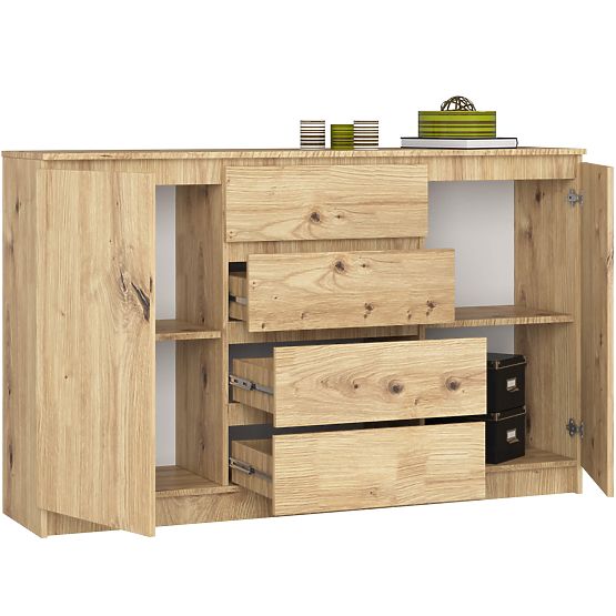 CREDENZA K160 2D 4SZ CLP PK ROVERE ARTISAN