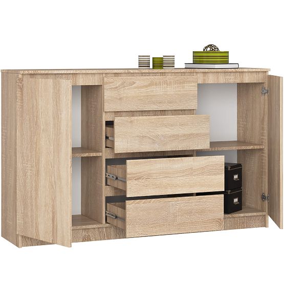 CREDENZA K160 2D 4SZ CLP PK ROVERE SONOMA