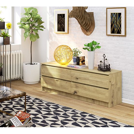 CREDENZA K160 4SZ CLP PK ROVERE ARTISAN